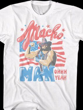 Patriotic Macho Man Randy Savage T-Shirt